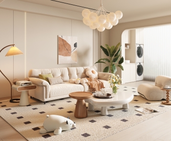 Modern A Living Room-ID:768167977