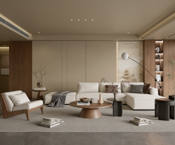 Modern A Living Room-ID:619069104