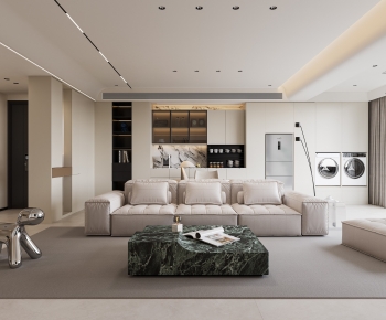 Modern A Living Room-ID:177984001
