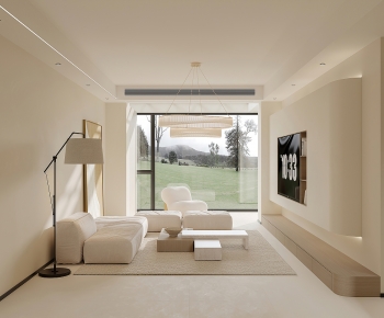 Modern A Living Room-ID:696538931
