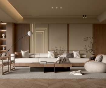 Modern A Living Room-ID:884392029