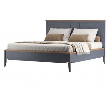 Modern Double Bed-ID:982899775