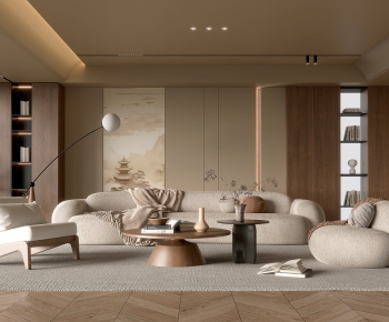 Modern A Living Room-ID:999522923