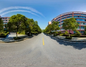 HDR城市小区社区广场全景-ID:5955917