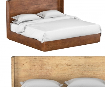 Modern Double Bed-ID:510605109