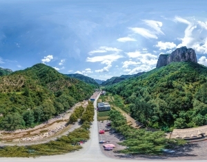 HDR乡村田野户外风景全景-ID:5956419