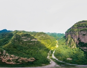 HDR乡村田野户外风景全景-ID:5956428