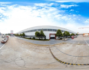 HDR城市小区社区广场全景-ID:651705035