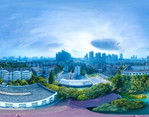 HDR城市小区社区广场绿化-ID:218693972