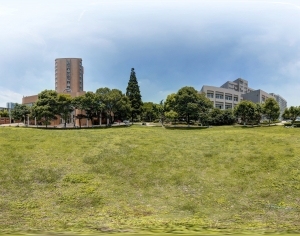 HDR城市小区社区广场绿化-ID:5956540