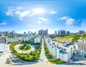 HDR城市小区社区广场绿化-ID:5956544