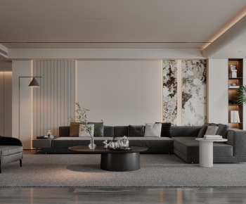 Modern A Living Room-ID:472111945