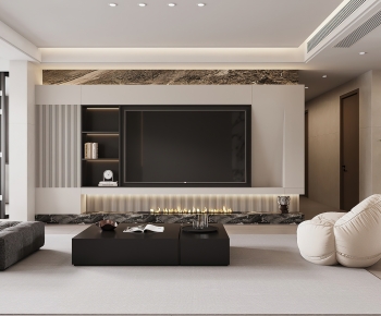 Modern A Living Room-ID:999826919