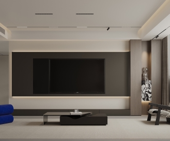 Modern A Living Room-ID:463090907