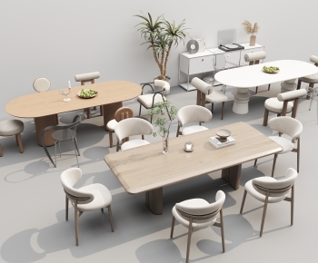 Modern Dining Table And Chairs-ID:991895916