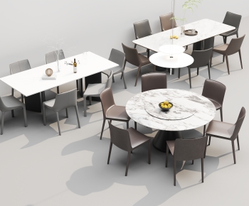 Modern Dining Table And Chairs-ID:578847891