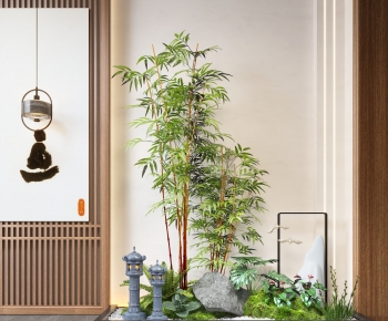 New Chinese Style Plant Landscaping-ID:149290088