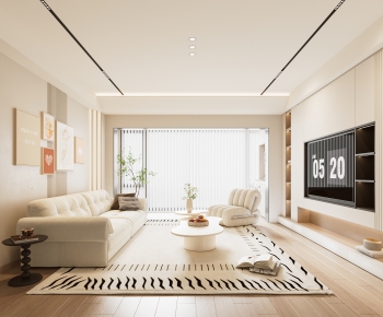 Modern A Living Room-ID:359612949