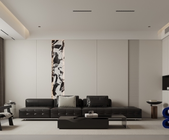 Modern A Living Room-ID:748710684