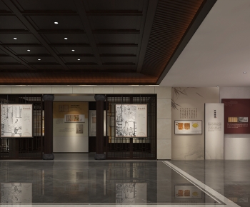 New Chinese Style Exhibition Hall-ID:297521118