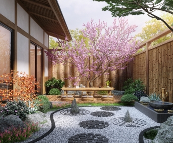 New Chinese Style Courtyard/landscape-ID:718511107