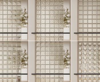 Modern Glass Screen Partition-ID:168267979