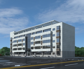 Modern Appearance Of Commercial Building-ID:553478968