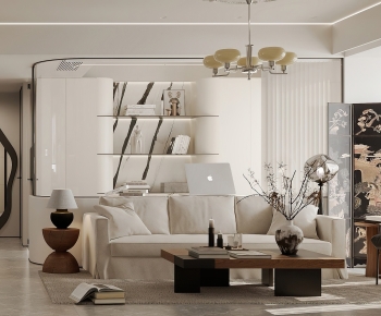 Modern A Living Room-ID:127516981