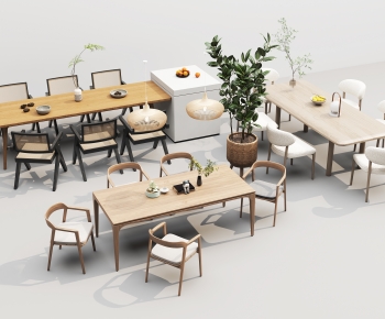 Modern Dining Table And Chairs-ID:187813041