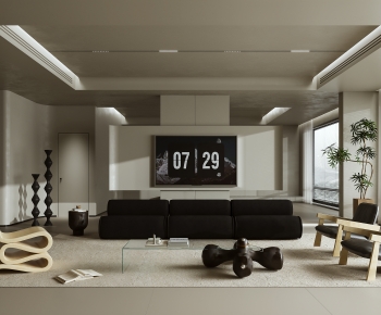 Modern A Living Room-ID:710757027