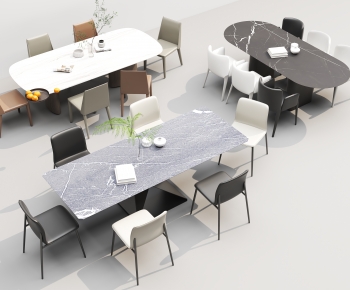 Modern Dining Table And Chairs-ID:673687939