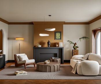 Modern A Living Room-ID:508589725