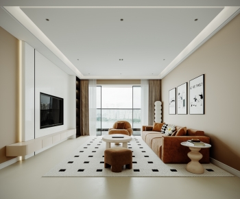 Modern A Living Room-ID:652867082