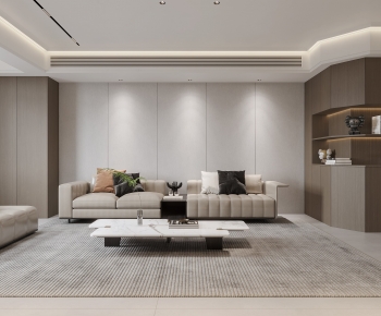 Modern A Living Room-ID:745304115