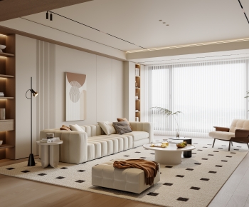 Modern A Living Room-ID:463610898