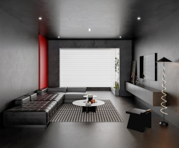 Modern A Living Room-ID:828069937