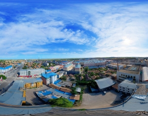 HDR白天城市生态绿化全景-ID:510333067