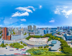 HDR白天城市生态绿化全景-ID:267932891