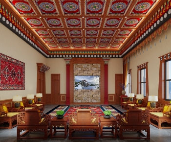 Chinese Style Reception Room-ID:118649019