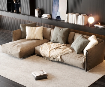 Modern Corner Sofa-ID:268568044