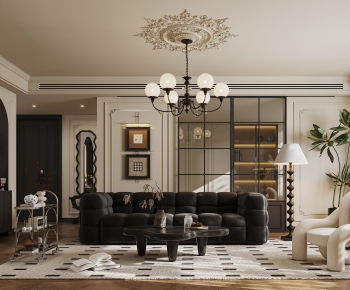 French Style A Living Room-ID:303389074
