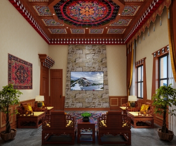 Chinese Style Reception Room-ID:433996926