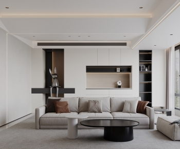 Modern A Living Room-ID:852679016