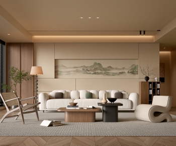 Modern A Living Room-ID:688276057