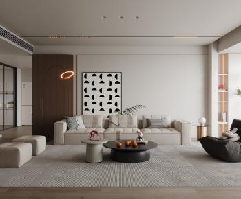 Modern A Living Room-ID:711308964