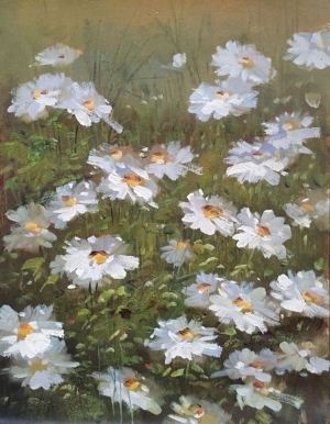 花卉花丛油画壁画-ID:5959045