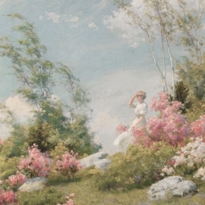 欧式人物风景油画壁画-ID:5959069