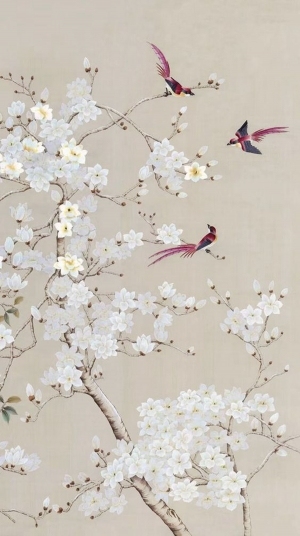 中式花鸟装饰画-ID:5959228