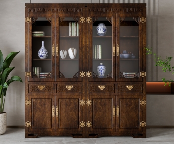 New Chinese Style Bookcase-ID:979921105