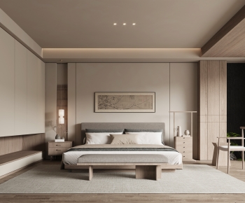New Chinese Style Bedroom-ID:421902891
